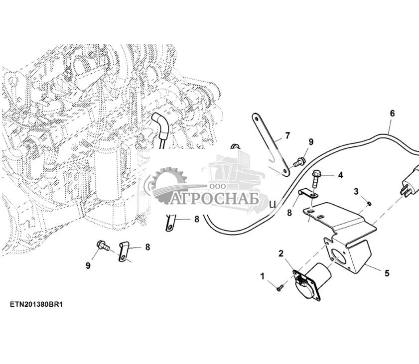 Нагреватель охлаждающей жидкости, 120 V, 15,0 L, двигатель FT4 (807001 - ) - ST946784 159.jpg
